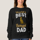 Mens Bengalisch Vater Sweatshirt (Vorderseite)