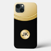 Mens Beruflich Monogram Case-Mate iPhone Hülle (Rückseite)