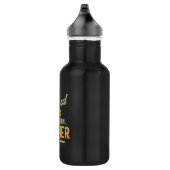 Mens Beruflich Vater Remüde Edelstahlflasche (Rechts)