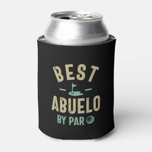 Mens Best Abuelo by Par Großvater Dosenkühler (Kanne Vorderseite)