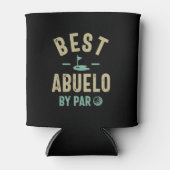 Mens Best Abuelo by Par Großvater Dosenkühler (Vorderseite)