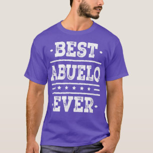 Mens Best Abuelo je Großvater Vatertag Geschenk T-Shirt