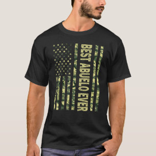 Mens Best Abuelo je US American Flag Großartige Fa T-Shirt