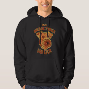 Mens Best Airedale Vater Ever Airedale Terrine Hoodie