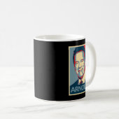 Mens Best Arnold Schwarzenegger Kaffeetasse (VorderseiteRechts)