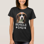 Mens Best Beagle Vater Vater Ever T Beagle Vater T-Shirt (Vorderseite)