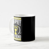 Mens Best Bearded Boyfriend Trophy Mustache 1 Kaffeetasse (Vorderseite Links)