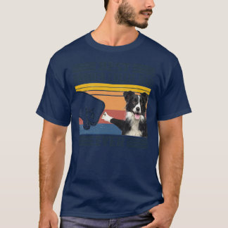 Mens Best Border Collie Vater Ever Funny Dog Lover T-Shirt
