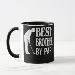 Mens Best Brother by Par Vintag Pro Golfer Tasse