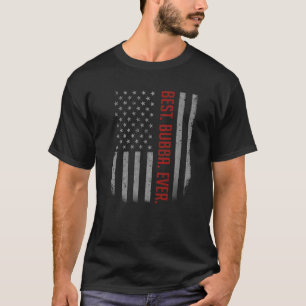 Mens Best Bubba je US-amerikanische Flagge für Vat T-Shirt