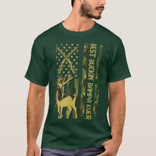 Mens Best Buckin BAMPA je Hirschjagd Bucking C T-Shirt