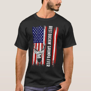 Mens Best Buckin Grumpa Ever Deer Jäger kaufen T-Shirt