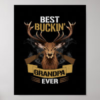 Mens Best Buckin Opa je Hirschjäger