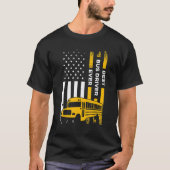 Mens Best Bus Driver je School Bus Driver T-Shirt (Vorderseite)