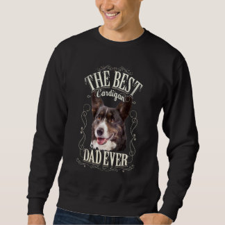 Mens Best Cardigan Welsh Corgi Vater Ever Dog Vint Sweatshirt