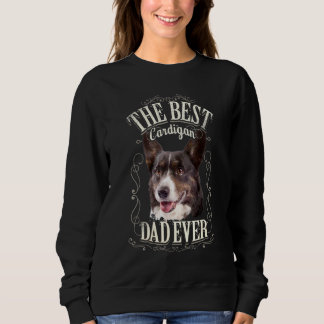 Mens Best Cardigan Welsh Corgi Vater Ever Dog Vint Sweatshirt