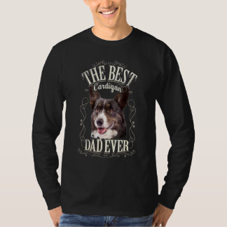 Mens Best Cardigan Welsh Corgi Vater Ever Dog Vint T-Shirt