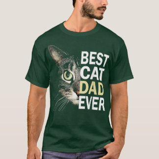 Mens Best Cat Vater Ever Funny Cat Lover Cat Vater T-Shirt