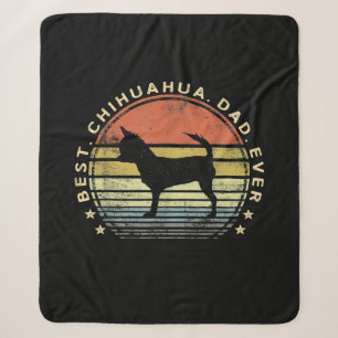 Mens Best Chihuahua Papa je Chi Dog Lover Geschenk Sherpadecke