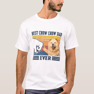 Mens Best Chow Chow Vater Ever Funny Dog Lover Fat T-Shirt