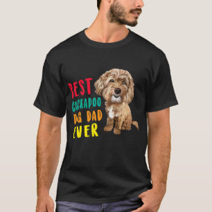 Mens Best Cockapoo Hund Vater je Vatertag Hunger T-Shirt