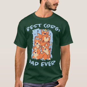 Mens Best Corgi Vater Ever Dog Corgi Sprichwort We T-Shirt