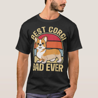 Mens Best Corgi Vater je  T-Shirt