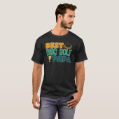 Mens Best Dad By Par Disc Golf T-Shirt (Vorne ganz)