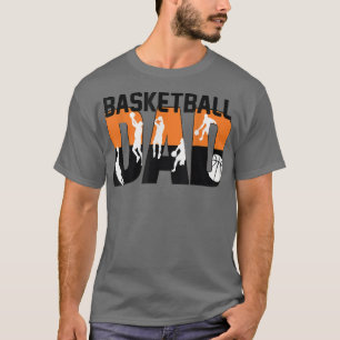Mens Best Dad Ever Basketball father's day  T-Shirt