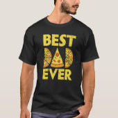 Mens Best Dad Ever Pizza Italian Food Pizza Eater T-Shirt (Vorderseite)