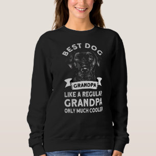 Mens Best Dog Opa Vater Hund Mama Hund Sweatshirt