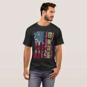 Mens Best Dog Vater je Gift Shirt American Flag Fl (Vorne ganz)