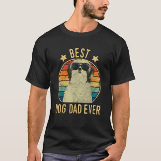 Mens Best Dog Vater je Shih Tzu Vatertag Geschenk T-Shirt