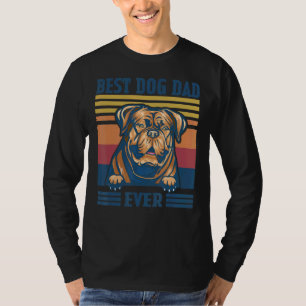 Mens Best Dogue De Bordeaux Vater Ever Dog Vater F T-Shirt