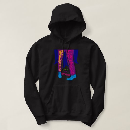 Mens Best Elvis Costello Niedliche Geschenke Hoodie (Design vorne)