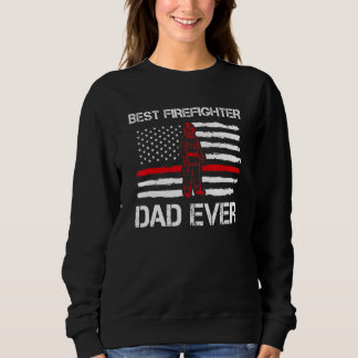 Mens Best Firefighter Vater je Daddy Fire Officer Sweatshirt