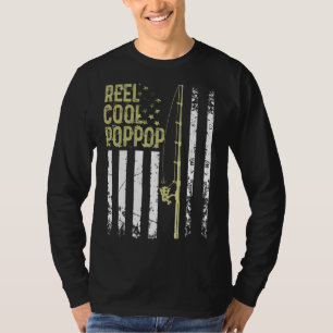 Mens Best Fisherman Reel Cool Poppop für Daddy Fat T-Shirt