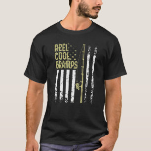 Mens Best Fisherman Reel Coole Grampen für Daddy F T-Shirt
