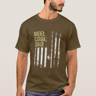 Mens Best Fisherman Reel Cooler Vater für Daddy Va T-Shirt