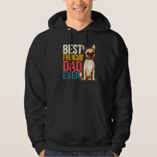 Mens Best Frenchie Vater Ever French Bulldog Daddy Hoodie
