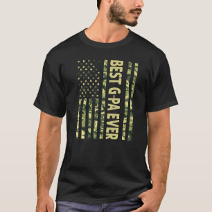 Mens Best G Pa je amerikanischer Flaggengrandpa Fa T-Shirt