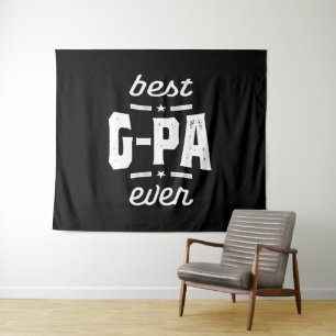 Mens Best G-Pa je Geschenk Opa-Geschenk Wandteppich