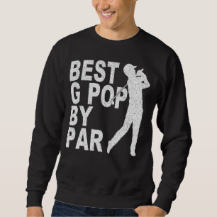 Mens Best G Pop by Par Disc Golf für Herren Väter Sweatshirt