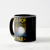 Mens Best G Pop by Par Funny Disc Golf Geschenk fü Tasse (Vorderseite Links)