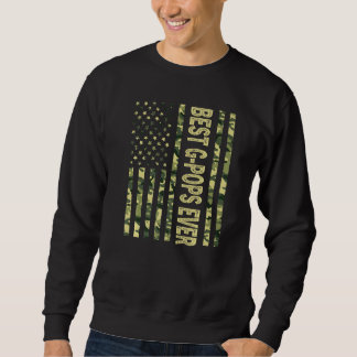 Mens Best G Pops je US-amerikanische Flagge Großbl Sweatshirt