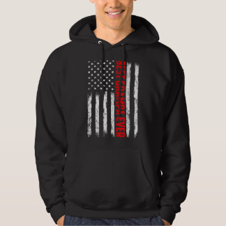 Mens Best Grampa Ever American Flag Vatertag 4 Hoodie