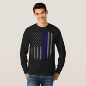 Mens Best Grampy jemals American Flag für Vatersch T-Shirt (Vorne ganz)