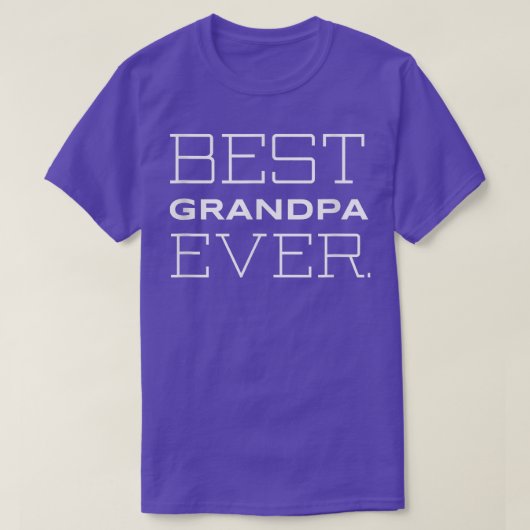 Mens Best Grandpa Ever for Your 1 Grandfather Gif T-Shirt (Design vorne)