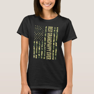 Mens Best Grandpappy je US-amerikanische Flagge Gr T-Shirt