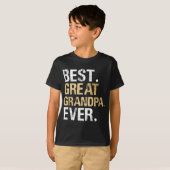 Mens Best Great Opa Ever Geschenk von Granddauy T-Shirt (Vorne ganz)